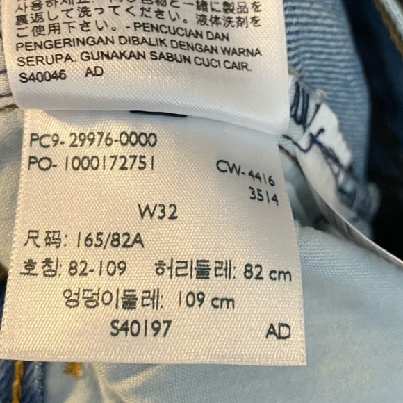 Levi’s High Rise Kick Flare Jeans SZ 32 - Picture 9 of 9